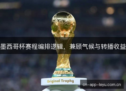 墨西哥杯赛程编排逻辑，兼顾气候与转播收益